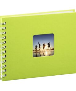 Alternative view of Hama Spiraalalbum Fine Art 24 X 17 Cm 50 Witte Pagina's Kiwi