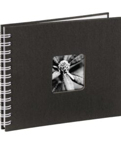 Hama Spiraalalbum Fine Art 24x17 Cm 50 Witte Pagina's Zwart