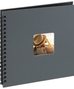 Alternative view of Hama Spiraalalbum Fine Art 28 X 24 Cm 50 Zwart Pagina's Grijs