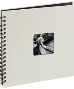 Hama Spiraalalbum Fine Art 28 X 24 Cm 50 Zwarte Pagina's Krijt