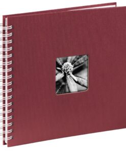 Hama Spiraalalbum Fine Art 28x24 Cm 50 Witte Pagina's Bordeaux