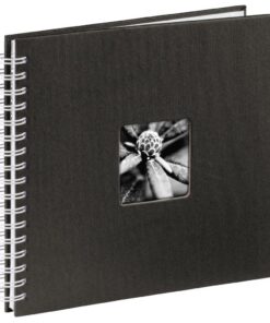 Hama Spiraalalbum Fine Art 28x24 Cm 50 Witte Pagina's Zwart