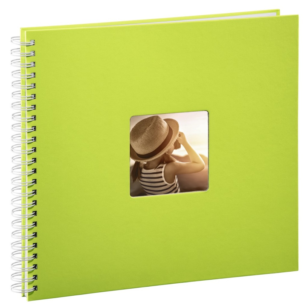 Hama Spiraalalbum Fine Art 36 X 32 Cm 50 Witte Pagina's Kiwi - Image 2