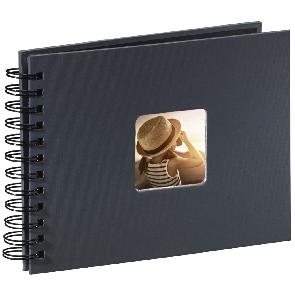 Hama Spiraalalbum Fine Art17X22/50 Grey - Image 3