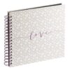Hama Spiraalalbum Romance 28x24 Cm 40 Witte Pagina's