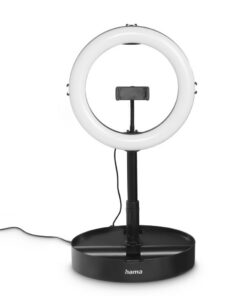 Hama SpotLight FoldUp LED RGB Ringlamp Zwart/Wit