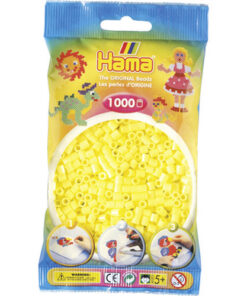 Hama Strijkkralen 1000 Stuks Geel Pastel