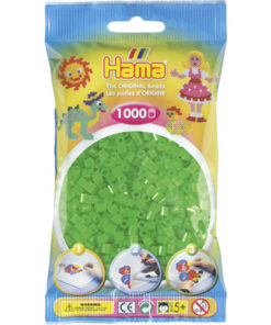 Hama Strijkkralen 1000 Stuks Groen Neon