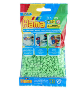 Hama Strijkkralen 1000 Stuks Groen Pastel