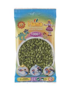 Hama Strijkkralen 1000 Stuks Olijfgroen