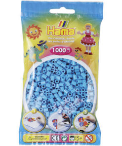Hama Strijkkralen Azuur Blauw 1000 Stuks