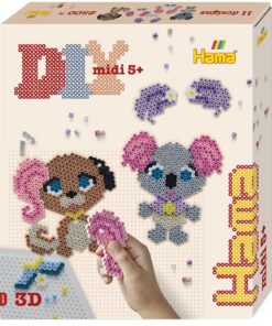 Hama Strijkkralen DIY Midi Pet Salon 2500 Stuks