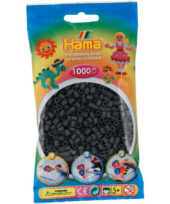 Hama Strijkkralen Donkergrijs 1000