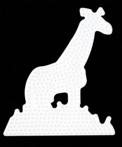 Hama Strijkkralen Grondplaat Giraffe Wit
