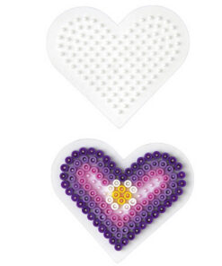 Hama Strijkkralen Grondplaat Hart Klein