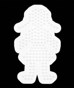 Hama Strijkkralen Grondplaat Meisje Wit