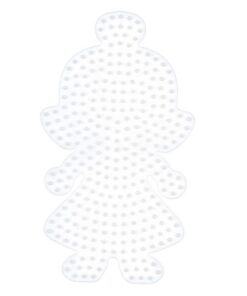 Hama Strijkkralen Grondplaat Pop Transparant