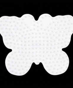 Hama Strijkkralen Grondplaat Vlinder Wit