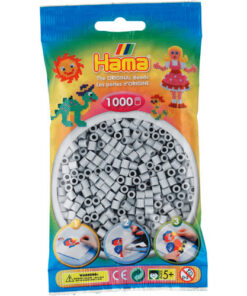 Hama Strijkkralen Licht Grijs 1000 Stuks