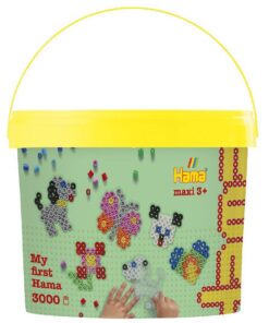 Hama Strijkkralen Maxi Emmer + Legbord 3000 Stuks