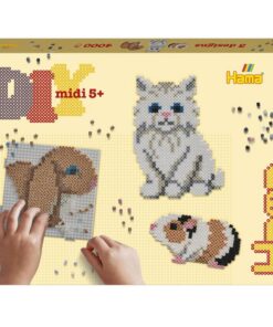 Hama Strijkkralen Midi Schattige Dieren 4000 Stuks