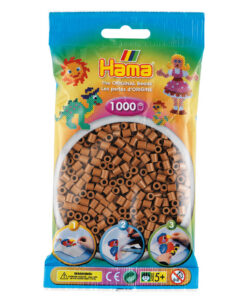 Hama Strijkkralen Nougat Bruin 1000 Stuks
