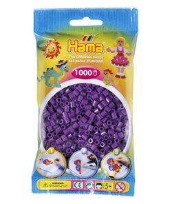 Hama Strijkkralen Paars 1000 Stuks