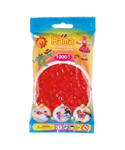 Hama Strijkkralen Rood 1000 Stuks