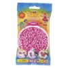 Hama Strijkkralen Roze 1000 Stuks