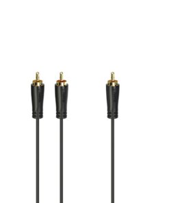 Hama Subwooferkabel Cinch-stekkers - 2 Cinch-stekkers Verguld 5