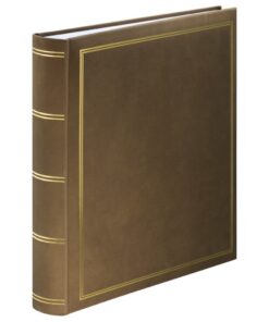 Hama Super-album XL London 34x35 Cm 80 Witte Pagina's Bruin