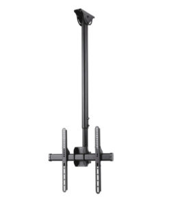 Hama TV Plafondbeugel Draaibaar Kantelbaar voor Schermen tot 65 Inch Zwart