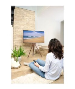 Alternative view of Hama TV-Standaard Hout-Look Schildersezel voor Beeldscherm 94-191 cm Walnoot