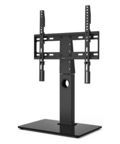 Hama TV-Standvoet Zwenkbaar in Hoogte Verstelbaar voor Schermen tot 140 cm Zwart