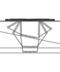 Alternative view of Hama TV-Wandhouder FULLMOTION Ultraslim 600x400 229 cm (90) Zwart