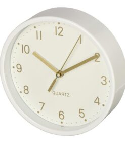 Alternative view of Hama Tafelklok Golden Geluidsarm Wit