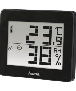 Hama Thermo-/hygrometer TH-130 Zwart