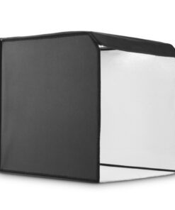 Alternative view of Hama ToGo Opvouwbare Mini Fotostudio + LED-Ringlamp 50x50 cm Zwart/Wit