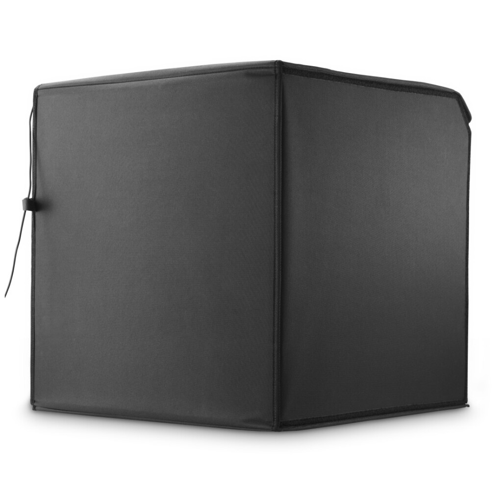 Hama ToGo Opvouwbare Mini Fotostudio + LED-Ringlamp 50x50 cm Zwart/Wit - Image 3