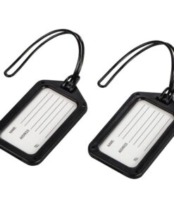 Hama Travel Naamkaartjes Voor Bagage 2 Stuks Zwart