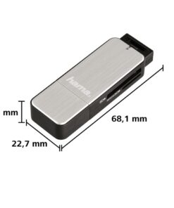 Alternative view of Hama USB 3.0 Card Reader SD/Micro SD Zilver