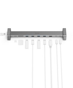 Alternative view of Hama USB-C-dockingstation Met Afneembare Voetjes 9-poorts