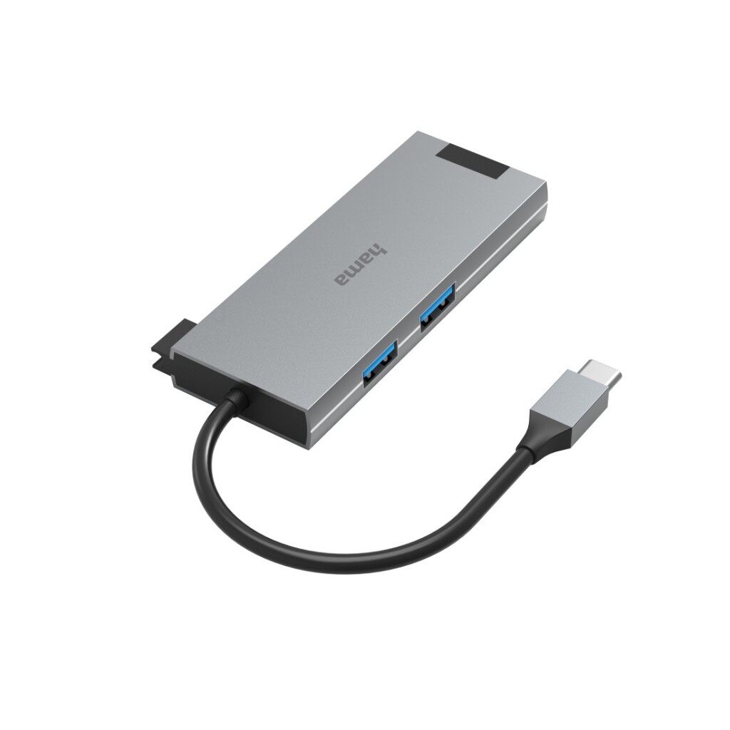 Hama USB-C-hub Multiport 5-poorts 2x USB-A USB-C HDMI™ LAN/ethernet - Image 2
