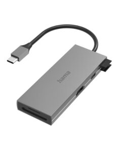 Hama USB-C-hub Multiport 6-poorts 2x USB-A USB-C HDMI&trade; SD MicroSD