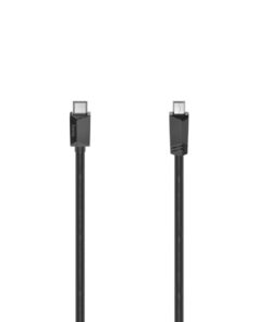 Hama USB-C-kabel USB-C-stekker - Mini-USB-stekker USB 2.0 480 Mbit/s 0