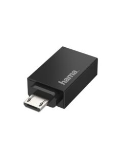 Hama USB-OTG-adapter Micro-USB-stekker - USB-aansluiting USB 2.0 480 Mbit/s