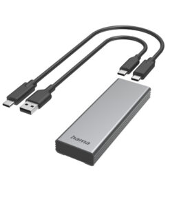 Hama USB-behuizing Voor Harde Schijf Voor M.2 SATA En NVMe SSD-harde Schijven