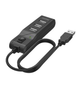 Alternative view of Hama USB-hub 4-poorts USB 2.0 480 Mbit/s Aan/uit-schakelaar