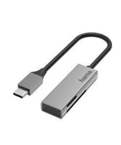 Hama USB-kaartlezer USB-C USB 3.0 SD/microSD Alu
