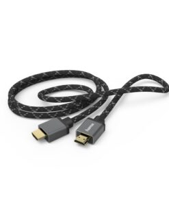 Alternative view of Hama Ultra High Speed HDMI Kabel Verguld 8K 3 m Aluminium/Zwart